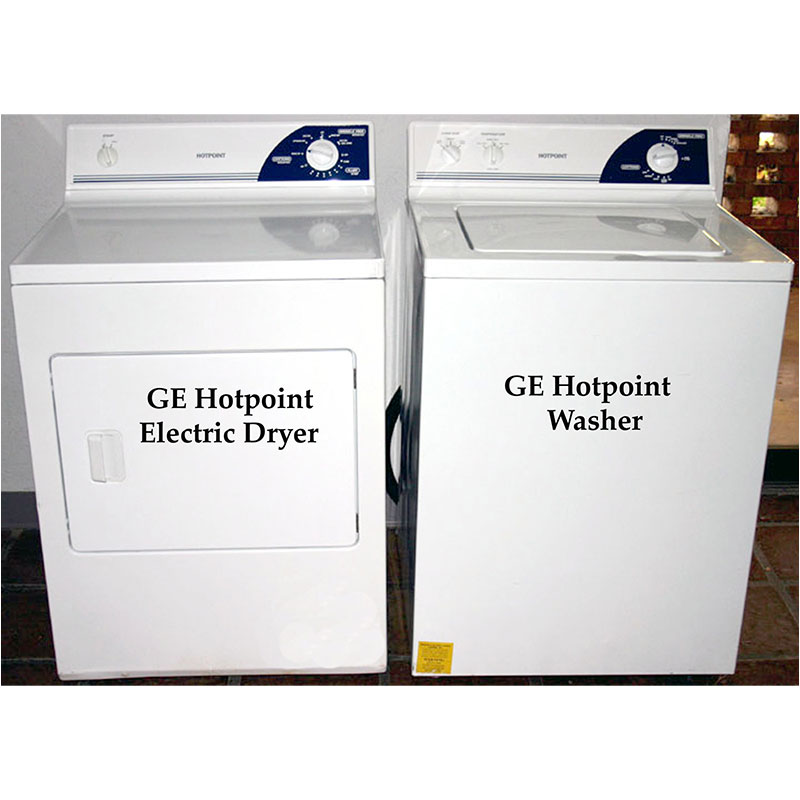 washer and dryer